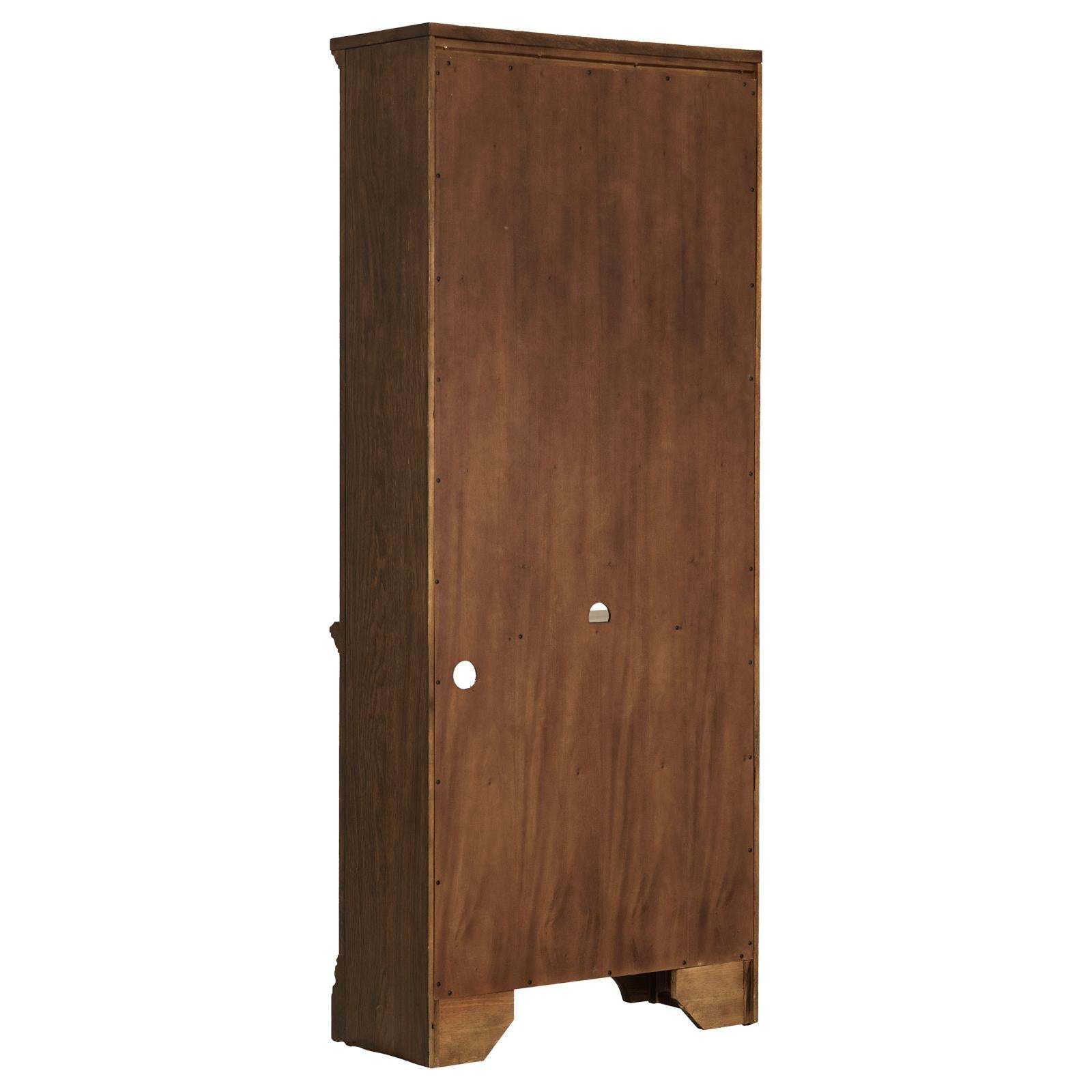 Hartshill Burnished Oak 5-Shelf Bookcase - 881285 - Bien Home Furniture & Electronics