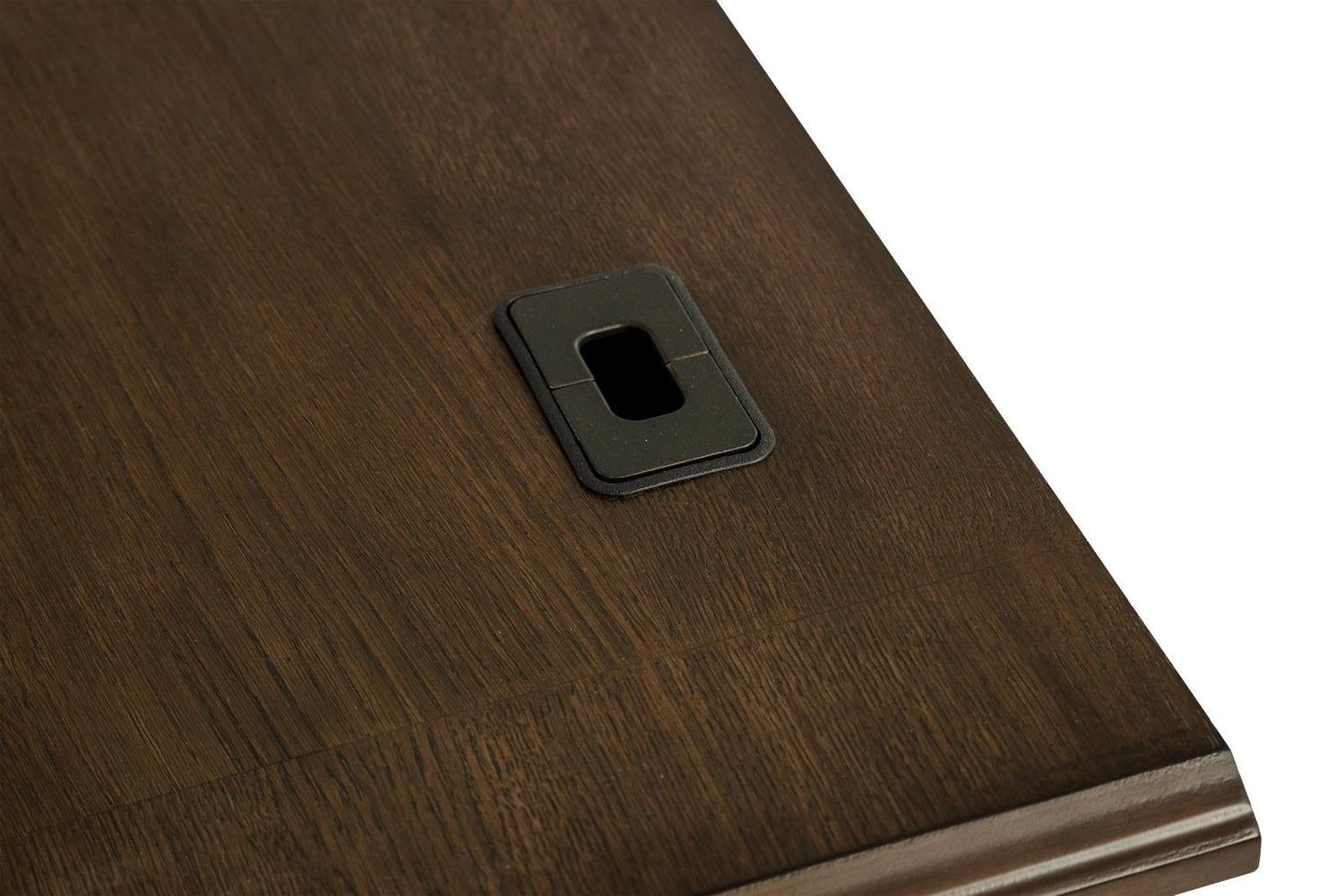 Hartshill Burnished Oak Credenza with Power Outlet - 881282 - Bien Home Furniture & Electronics