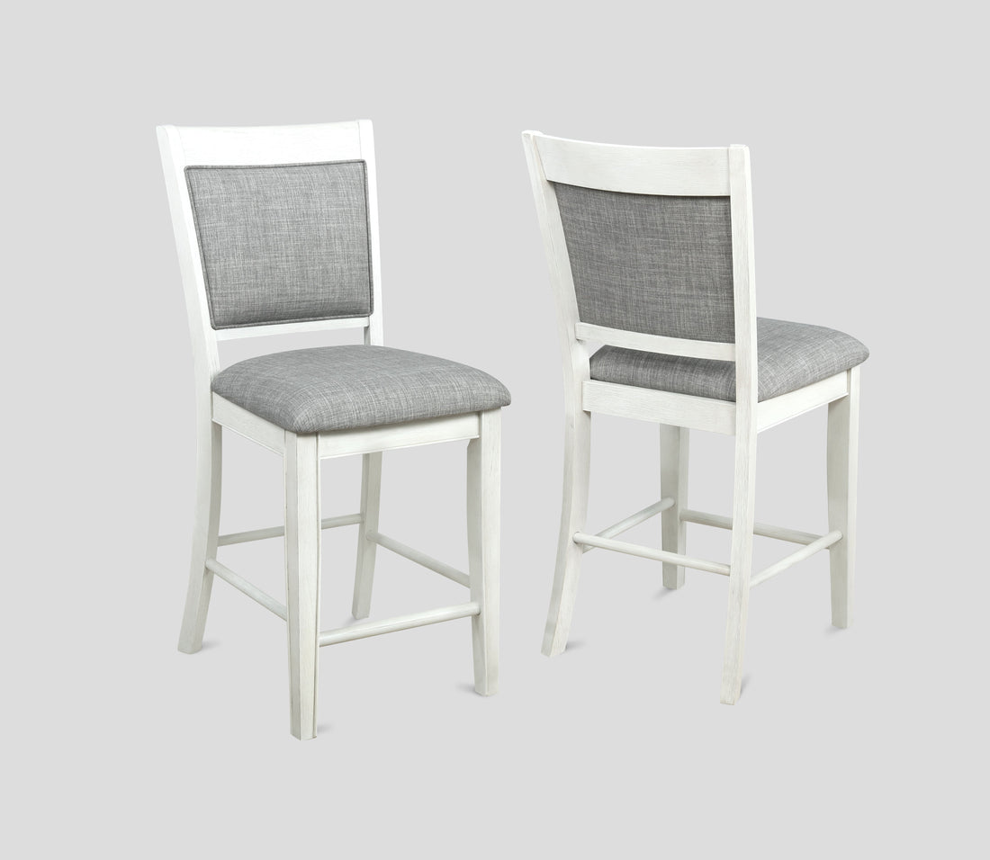 Hartwell Chalk Gray Counter Height Chair, Set of 2 - 2795CG-S-24 - Bien Home Furniture &amp; Electronics