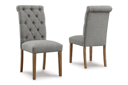Harvina Gray Dining Chair, Set of 2 - D324-01 - Bien Home Furniture &amp; Electronics