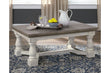 Havalance Gray/White Coffee Table - T814-1 - Bien Home Furniture & Electronics
