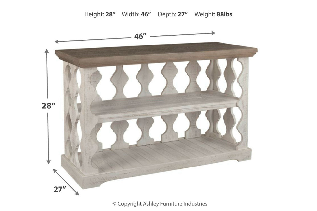 Havalance Gray/White Sofa/Console Table - T814-5 - Bien Home Furniture & Electronics