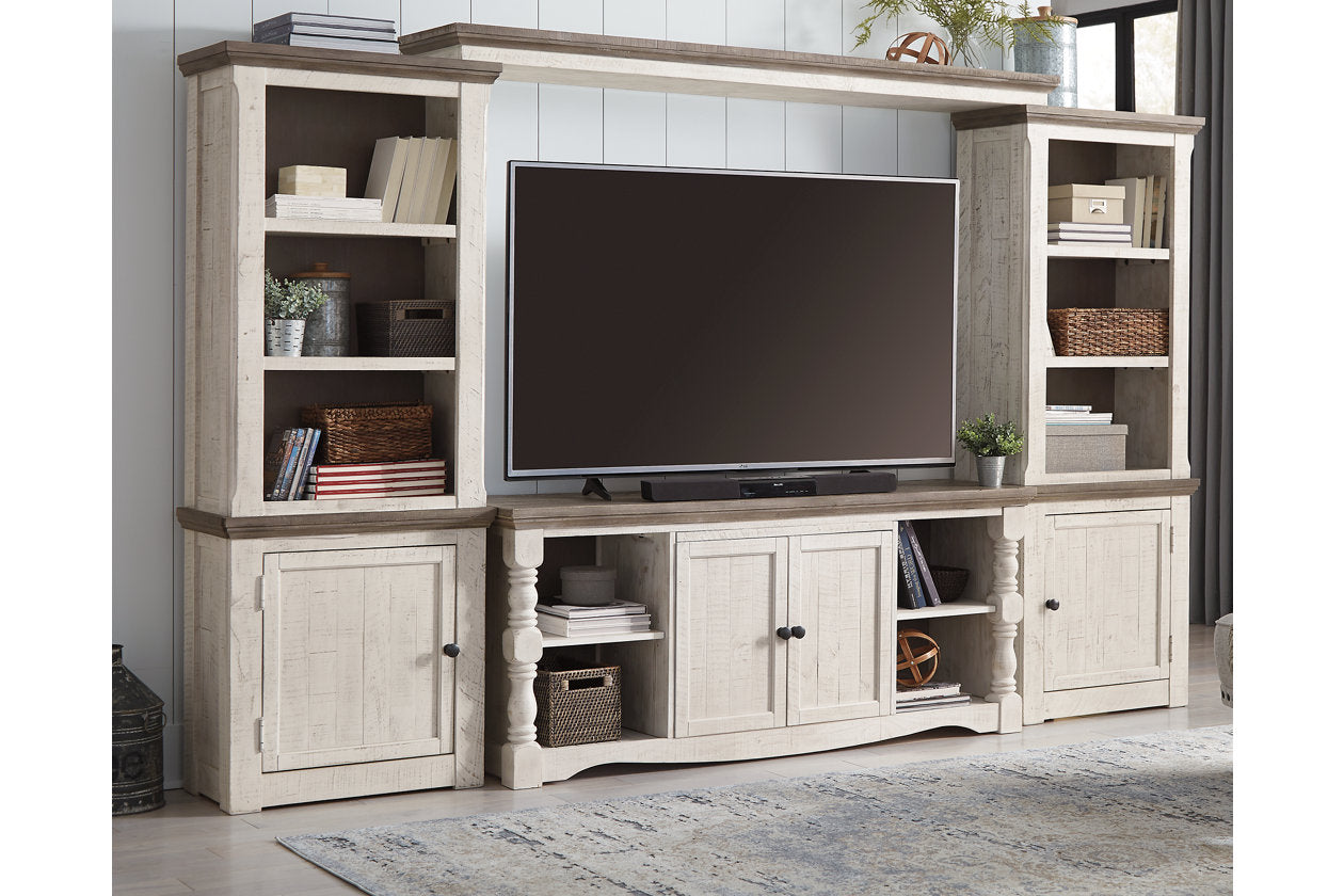 Havalance Two-tone 4-Piece Entertainment Center - SET | W814-30 | W814-33 | W814-34 | W814-35 - Bien Home Furniture & Electronics