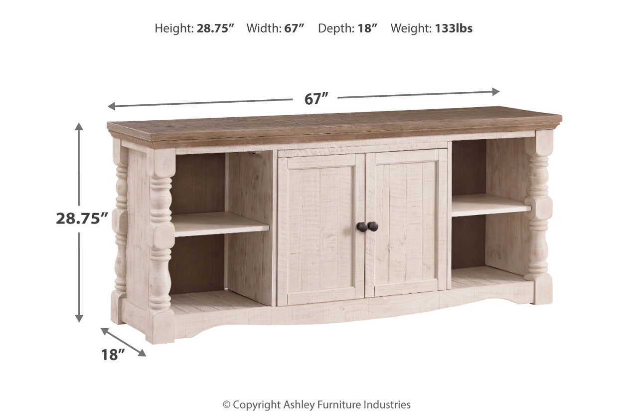 Havalance Two-tone 67" TV Stand - W814-30 - Bien Home Furniture & Electronics