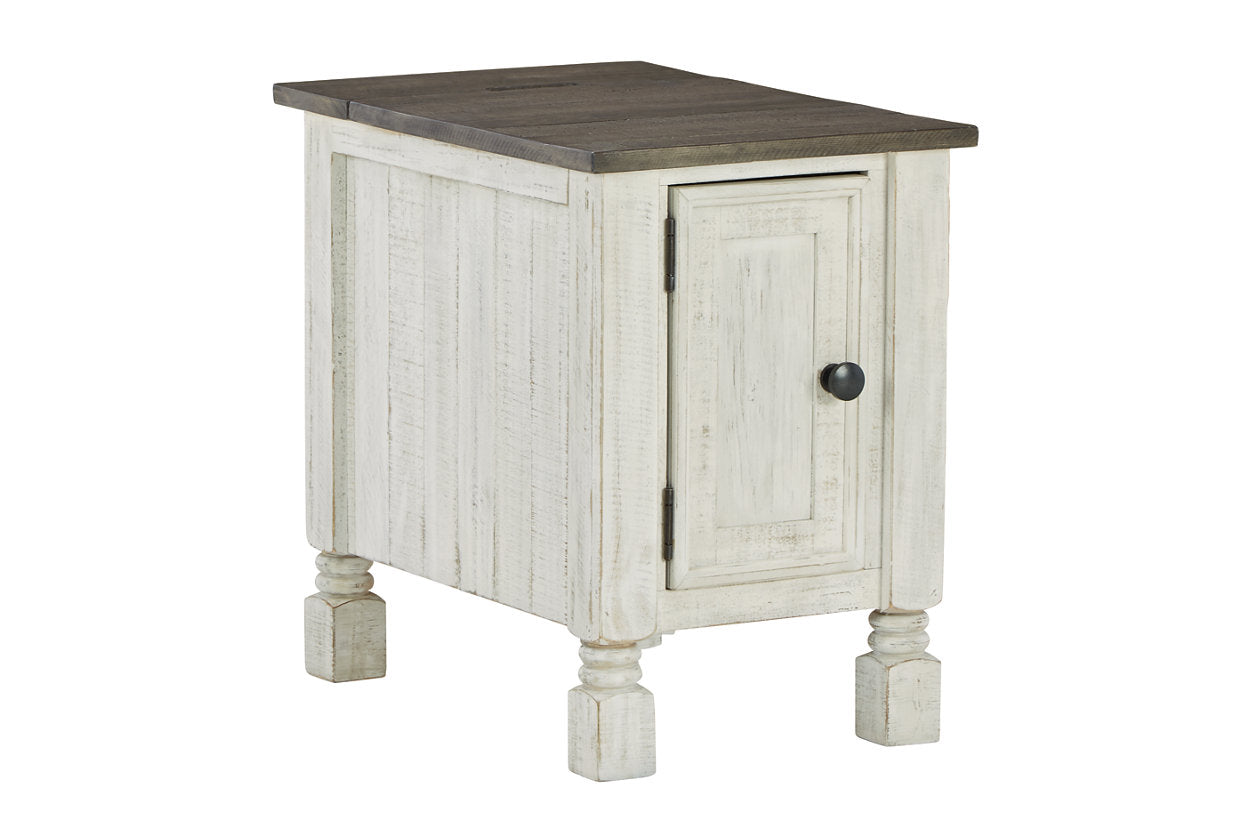 Havalance White/Gray Chairside End Table - T994-7 - Bien Home Furniture & Electronics