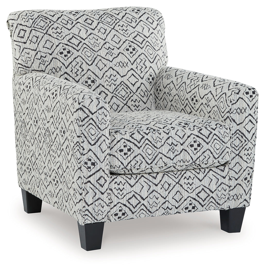 Hayesdale Black/Cream Accent Chair - A3000658 - Bien Home Furniture & Electronics