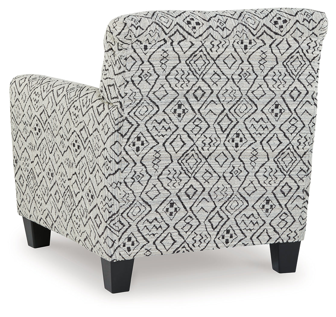 Hayesdale Black/Cream Accent Chair - A3000658 - Bien Home Furniture & Electronics