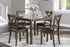 Hazel Charcoal Brown 5-Piece Dining Set - 5838CH-5P - Bien Home Furniture & Electronics