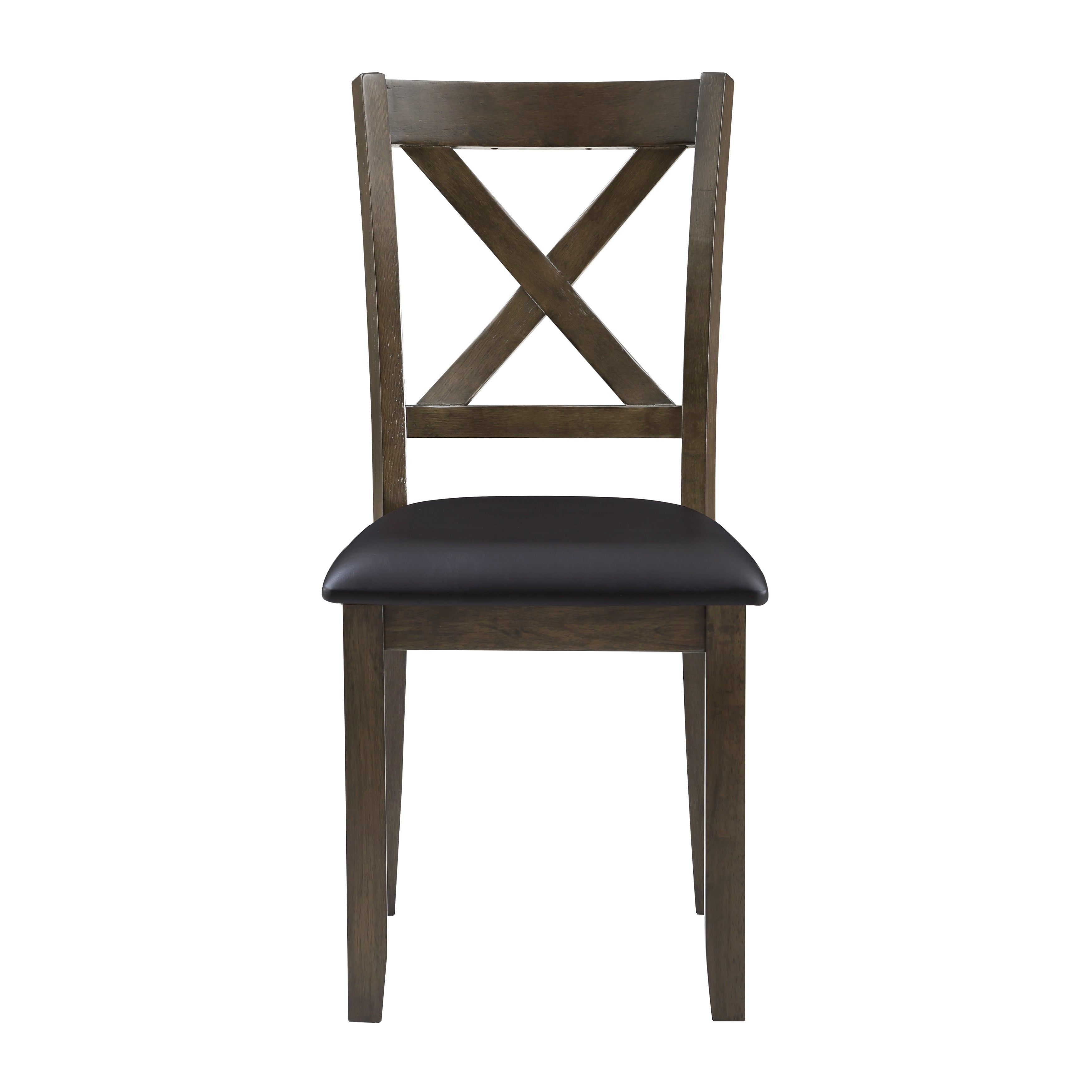 Hazel Charcoal Brown 5-Piece Dining Set - 5838CH-5P - Bien Home Furniture & Electronics