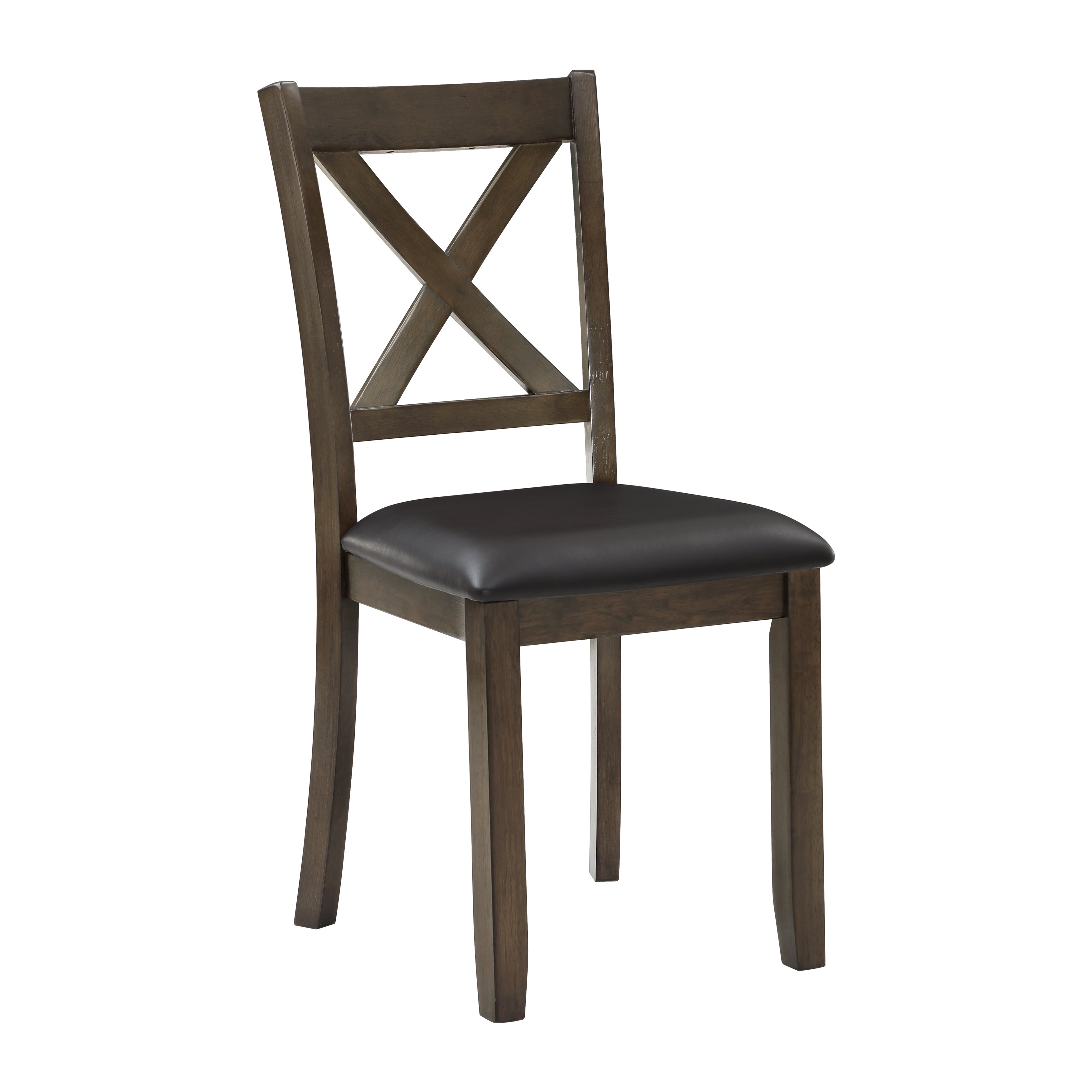 Hazel Charcoal Brown 5-Piece Dining Set - 5838CH-5P - Bien Home Furniture & Electronics