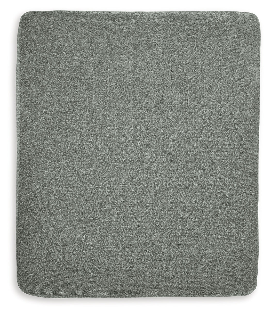 Hazela Charcoal Ottoman - 4110214 - Bien Home Furniture & Electronics