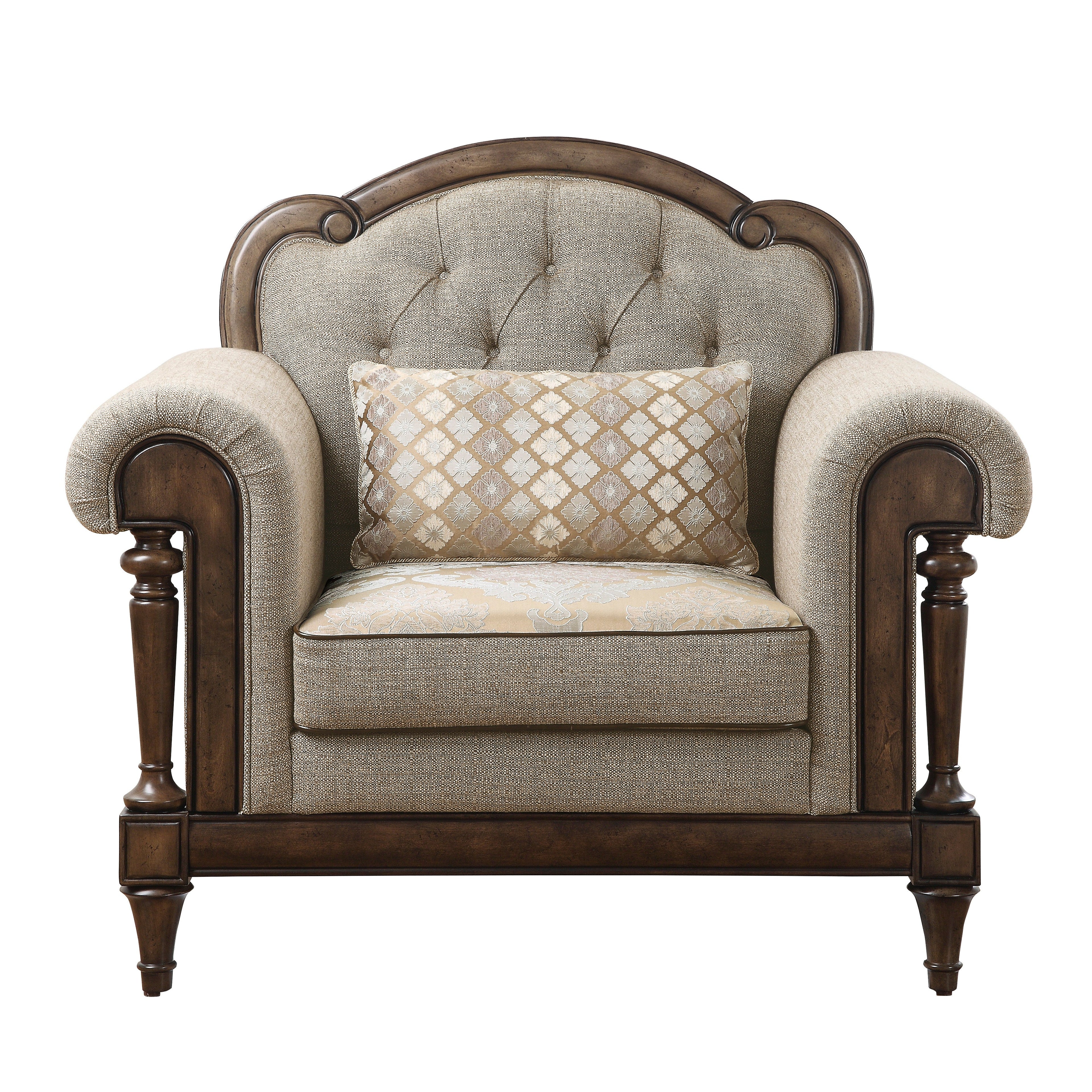 Heath Court Brown Oak Chair - 16829-1 - Bien Home Furniture & Electronics