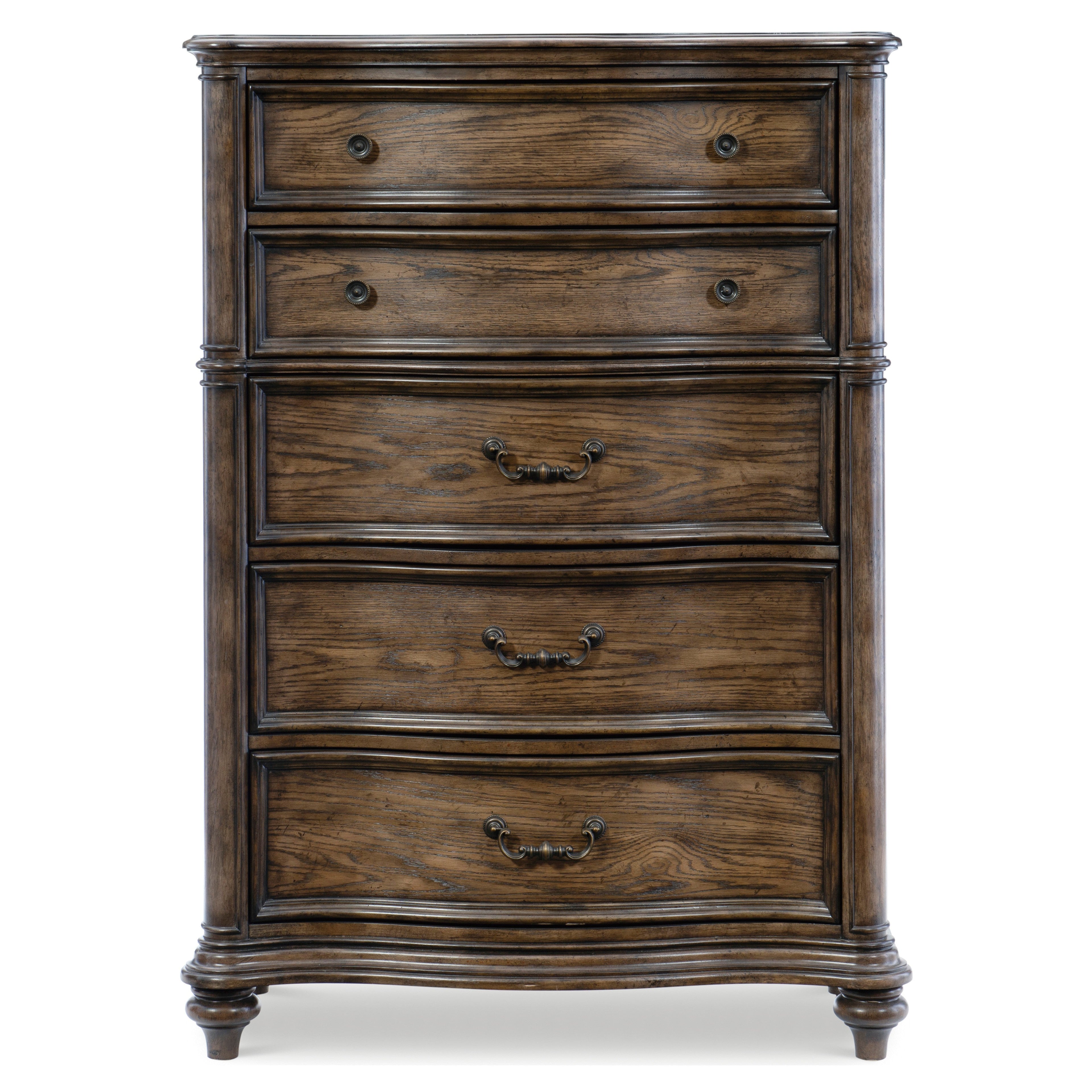 Heath Court Brown Oak Chest - 1682-9 - Bien Home Furniture & Electronics