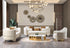 Helena Ivory Velvet Sofa & Loveseat - HELENA-SL - Bien Home Furniture & Electronics