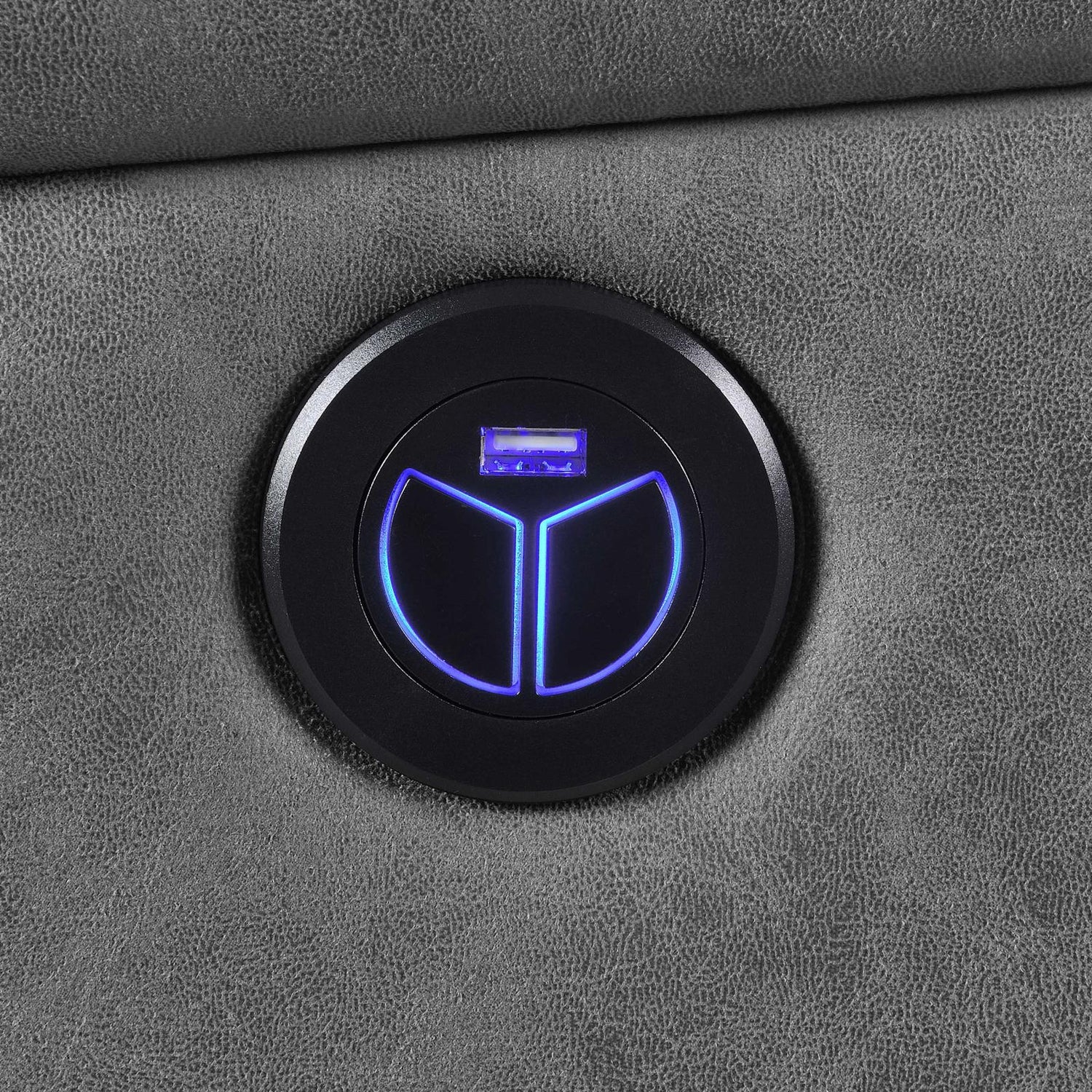 Higgins Four-Piece Upholstered Power Sectional Gray - 600370 - Bien Home Furniture & Electronics