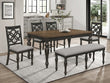 Hilara Dark Brown Dining Chair, Set of 2 - 2134S - Bien Home Furniture & Electronics