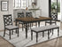 Hilara Dining Table (18" Leaf) - 2134T-4280 - Bien Home Furniture & Electronics