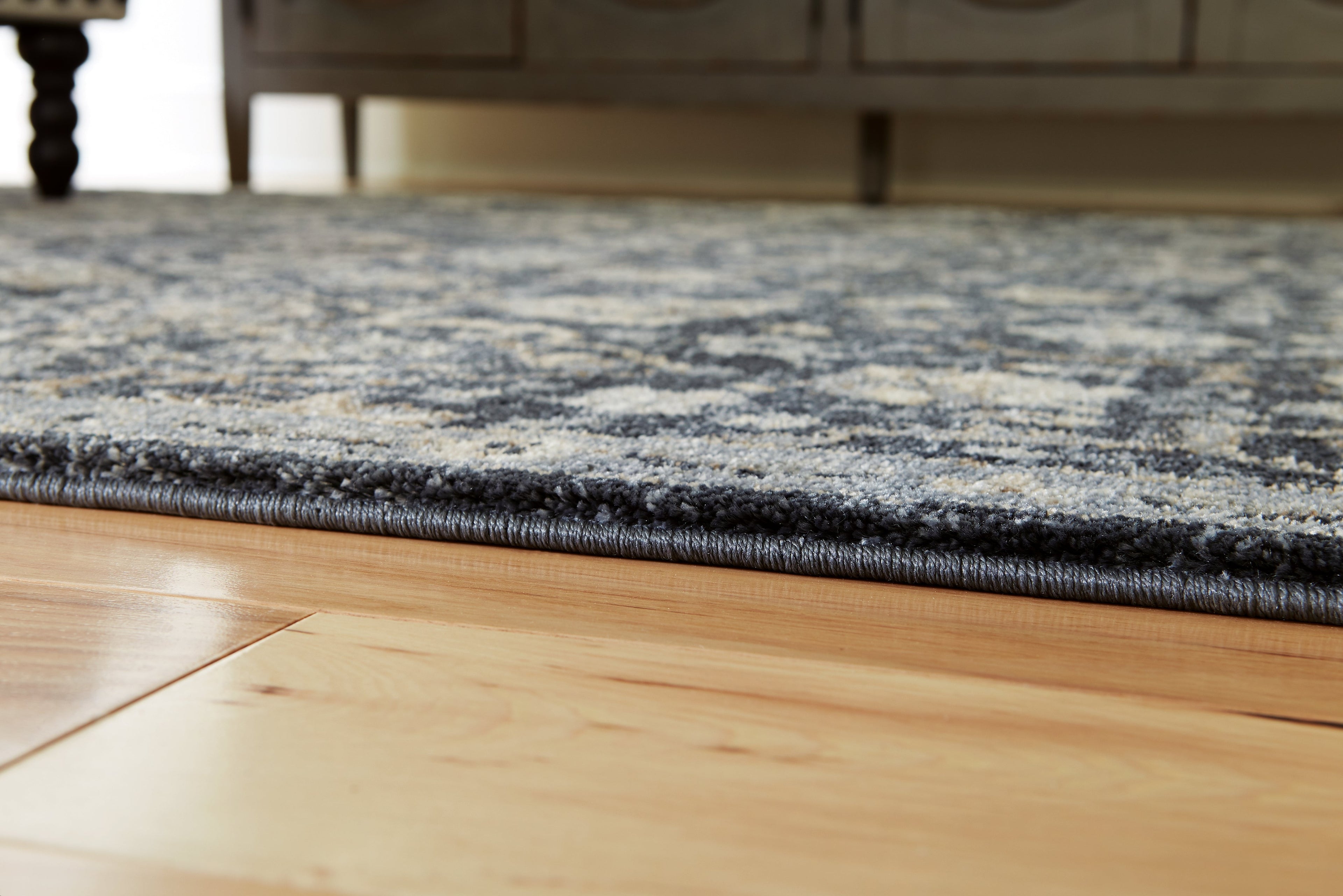 Hilcott Blue/Cream/Brown Large Rug - R406111 - Bien Home Furniture & Electronics