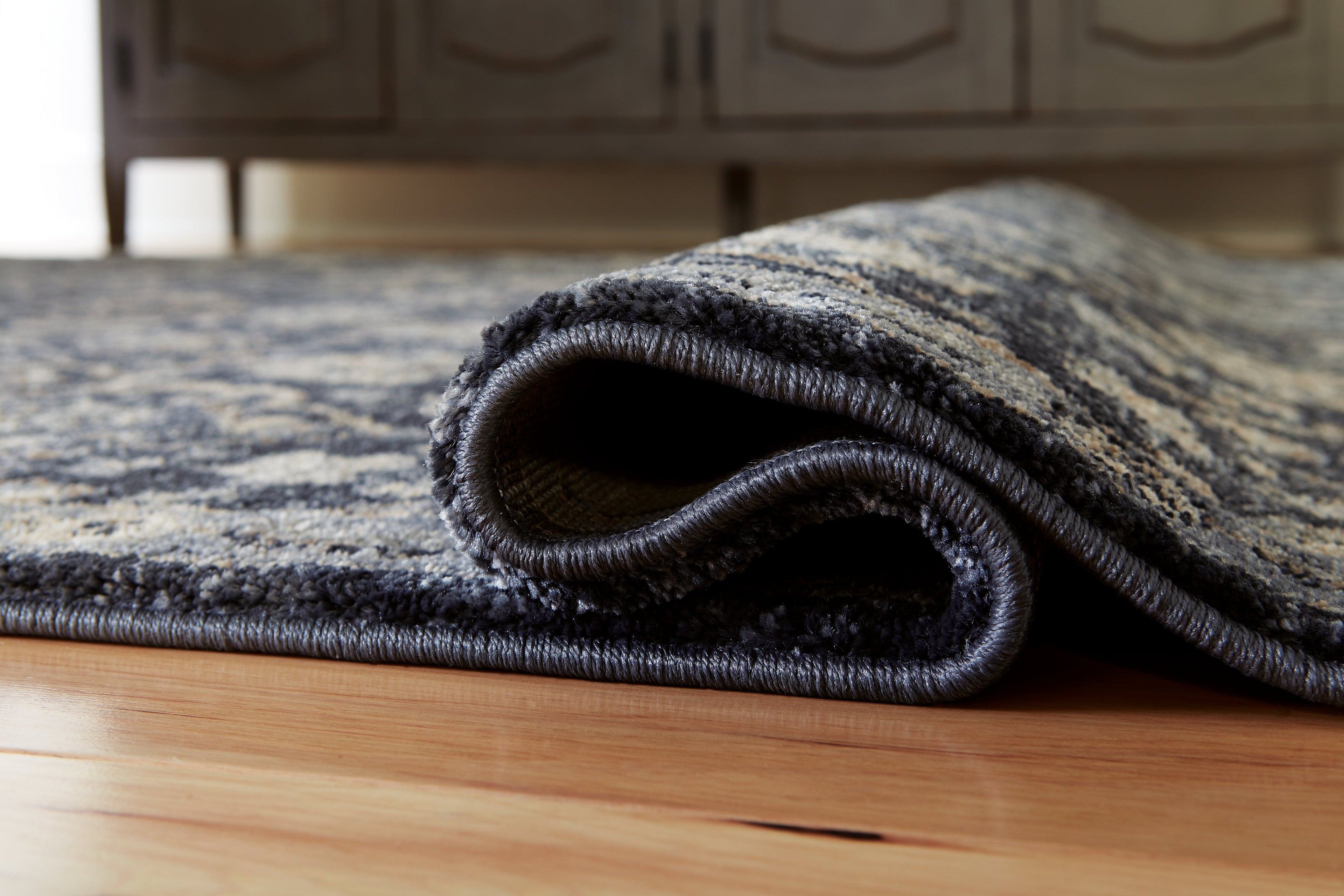 Hilcott Blue/Cream/Brown Large Rug - R406111 - Bien Home Furniture & Electronics