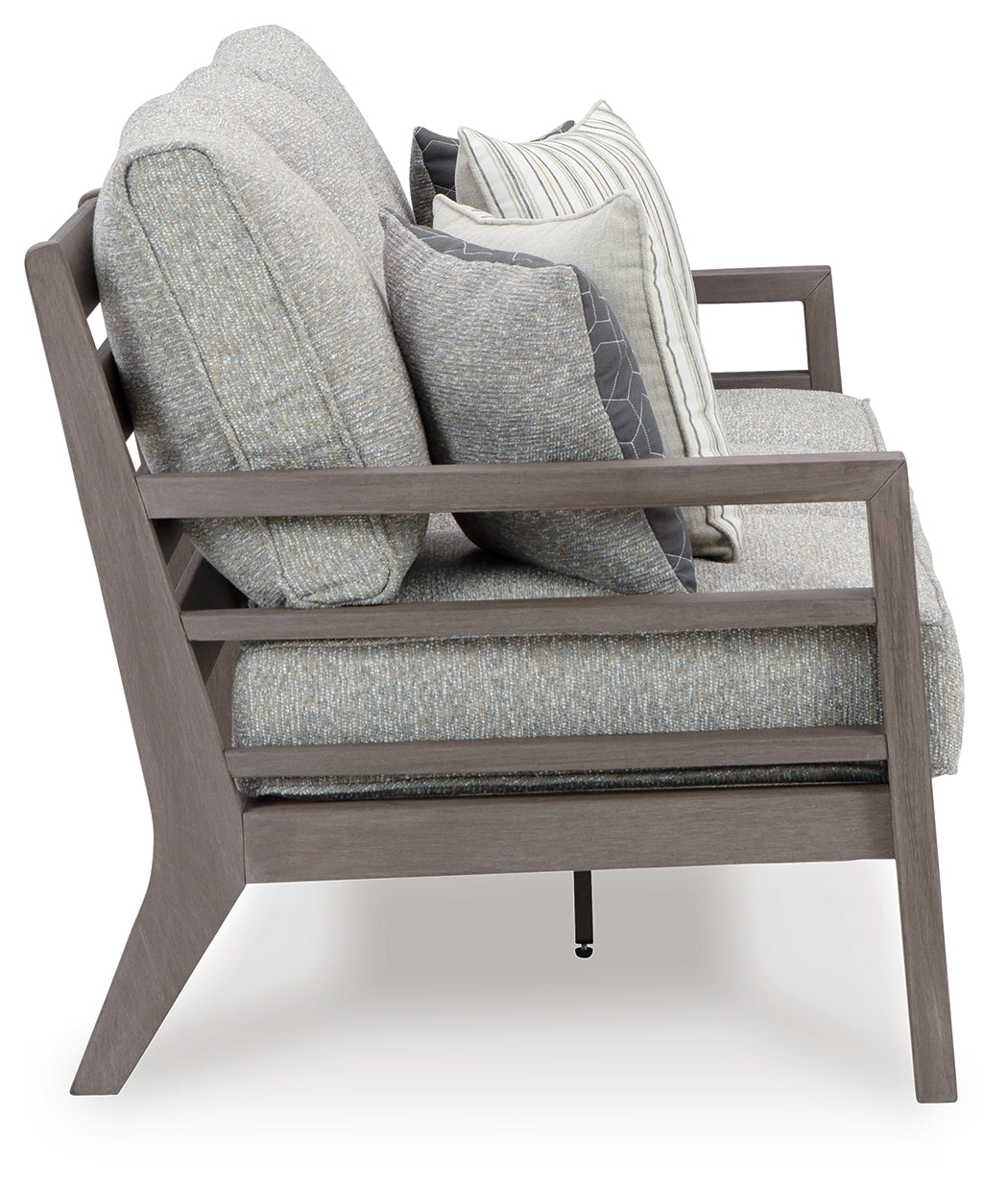 Hillside Barn Gray/Brown Outdoor Sofa with Cushion - P564-838 - Bien Home Furniture & Electronics