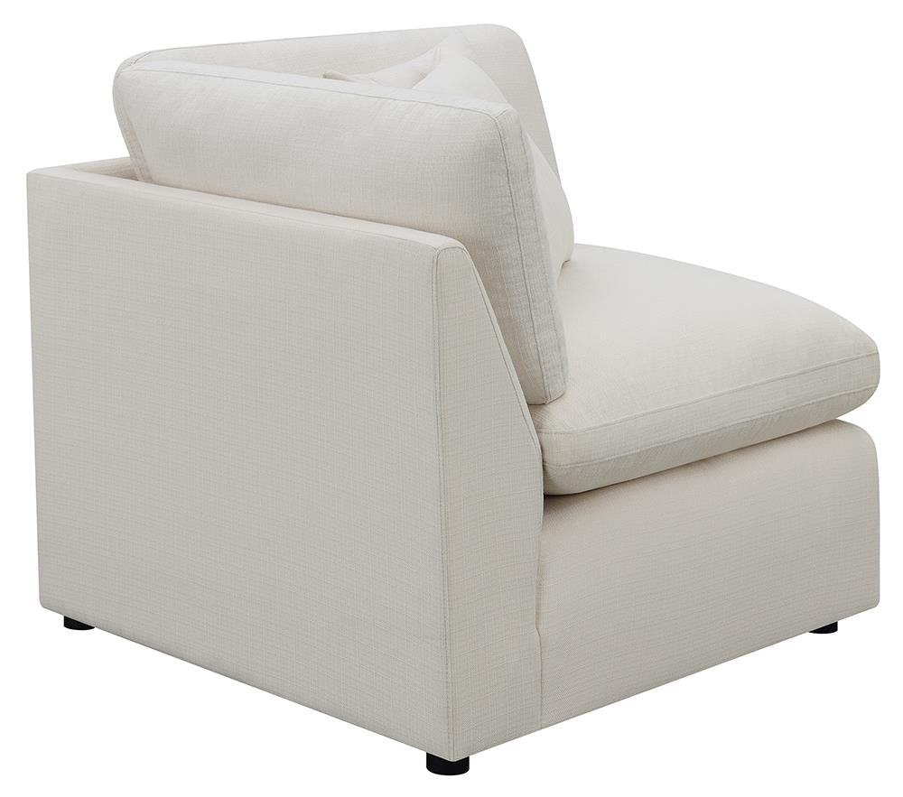 Hobson Cushion Back Corner Off-White - 551452 - Bien Home Furniture & Electronics