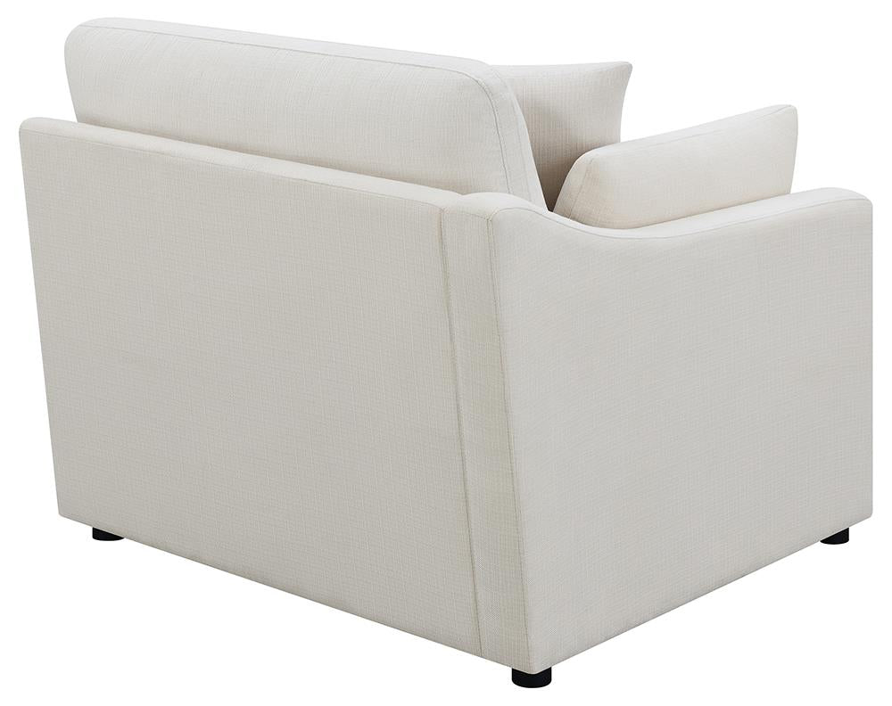 Hobson Sloped Track Arms LAF Chair Off-White - 551454LAF - Bien Home Furniture & Electronics