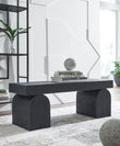 Holgrove Black Accent Bench - A3000683 - Bien Home Furniture & Electronics