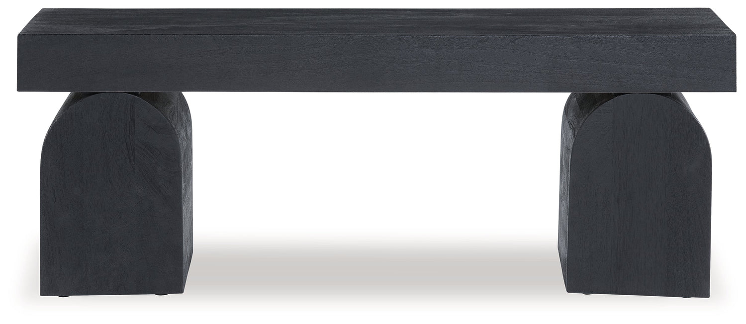 Holgrove Black Accent Bench - A3000683 - Bien Home Furniture & Electronics