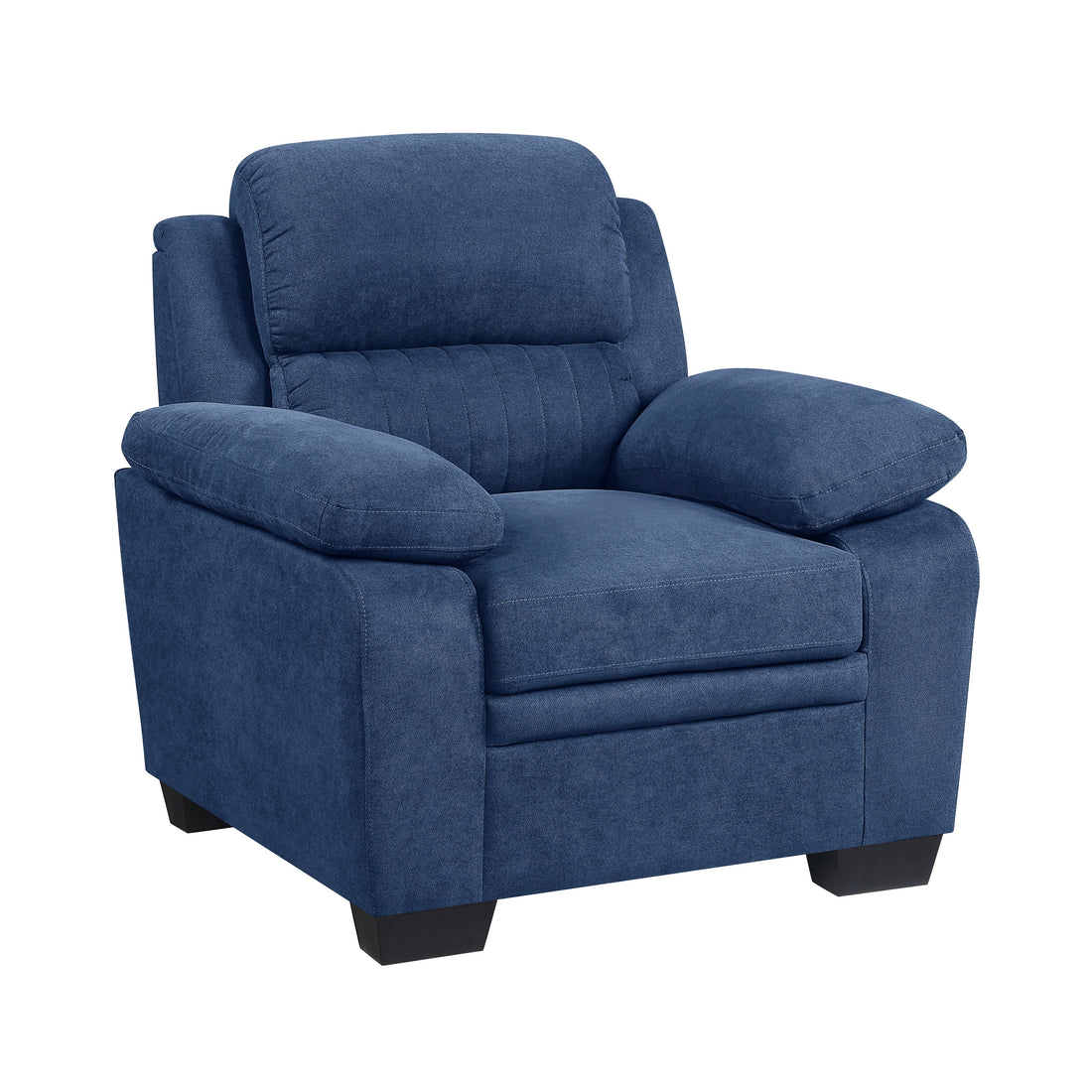 Holleman Blue Chair - 9333BU-1 - Bien Home Furniture &amp; Electronics