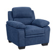 Holleman Blue Chair - 9333BU-1 - Bien Home Furniture & Electronics