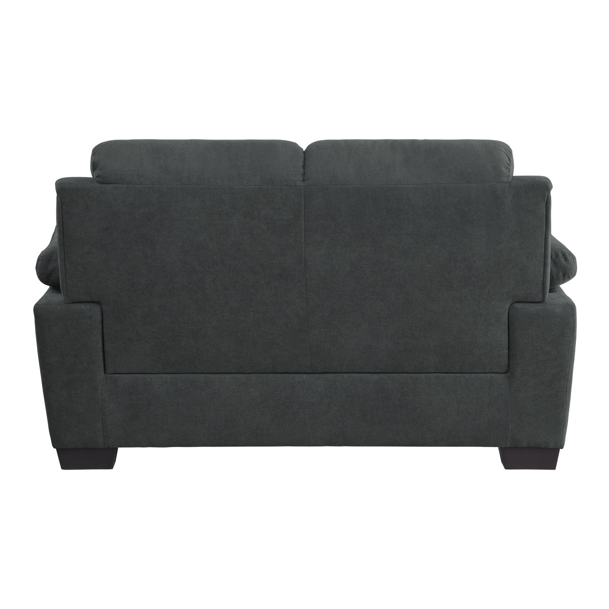 Holleman Dark Gray Loveseats - 9333DG-2 - Bien Home Furniture & Electronics