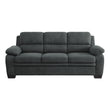 Holleman Dark Gray Sofa - 9333DG-3 - Bien Home Furniture & Electronics
