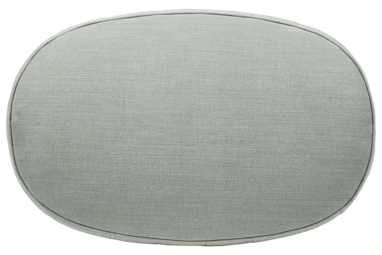 Hollyann Gray Oversized Accent Ottoman - 2440208 - Bien Home Furniture & Electronics