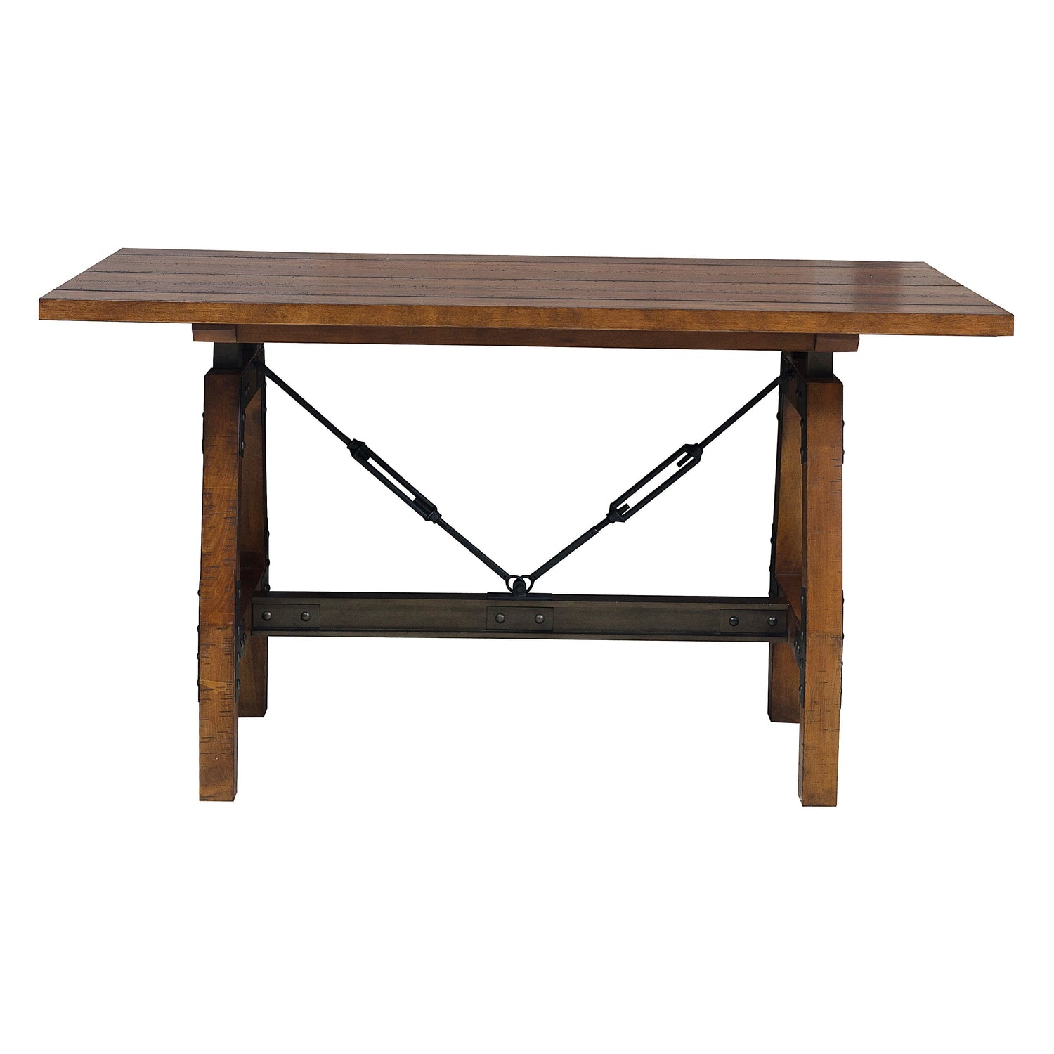Holverson Rustic Brown Counter Height Table - 1715-36 - Bien Home Furniture & Electronics