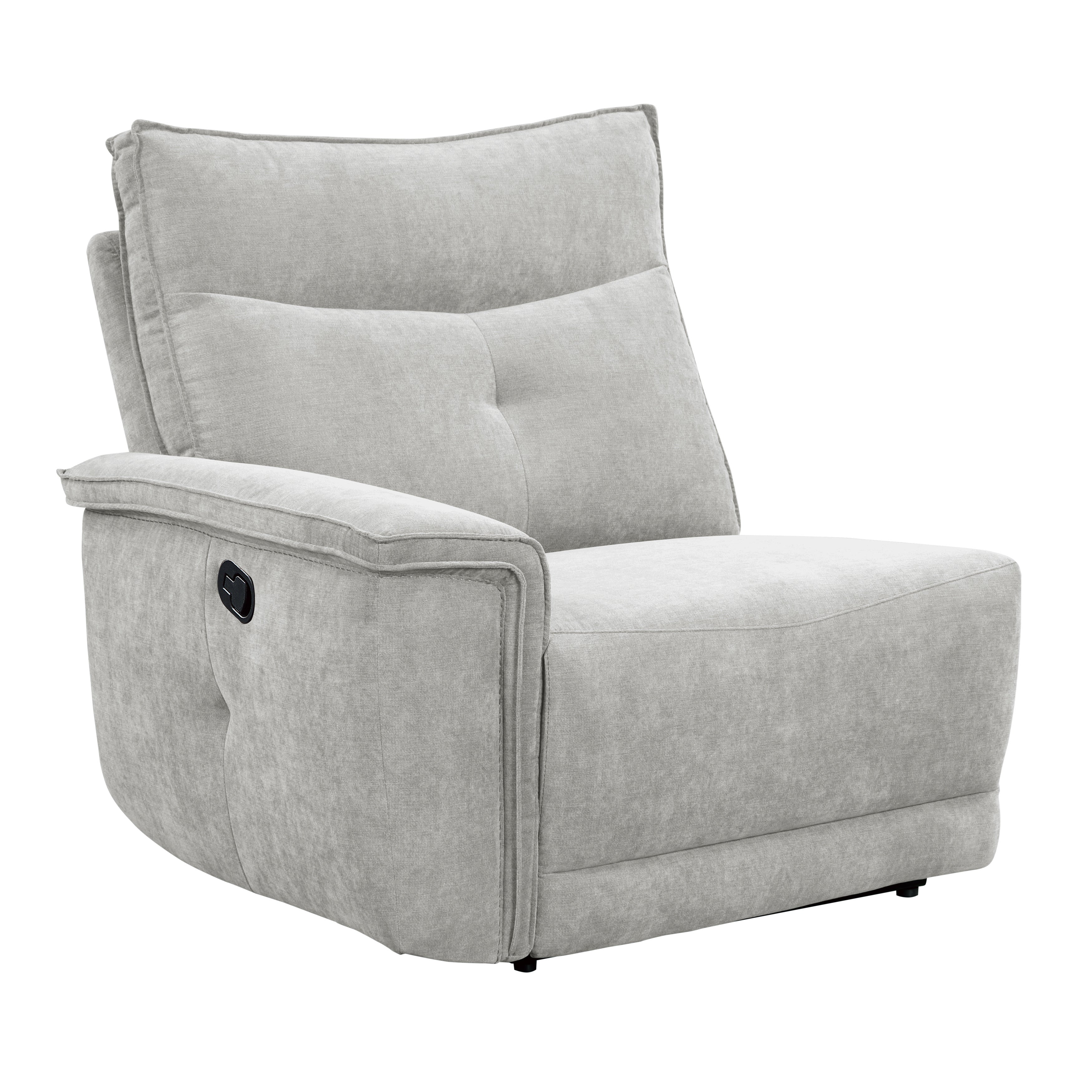 HOM 9509MGY-LR (1/6)Left Side Reclining Chair - 9509MGY-LR - Bien Home Furniture & Electronics
