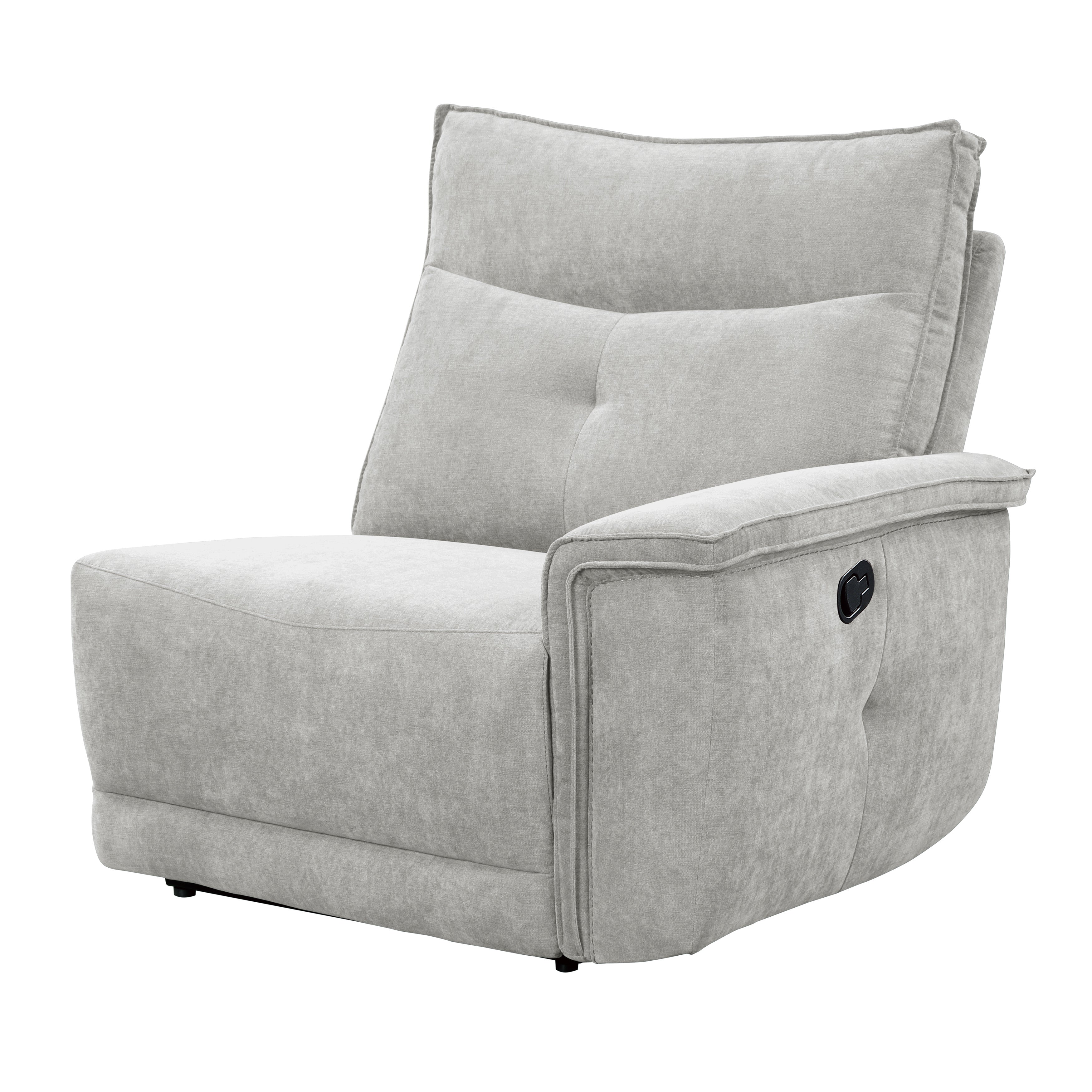 HOM 9509MGY-RR (2/6)Right Side Reclining Chair - 9509MGY-RR - Bien Home Furniture & Electronics