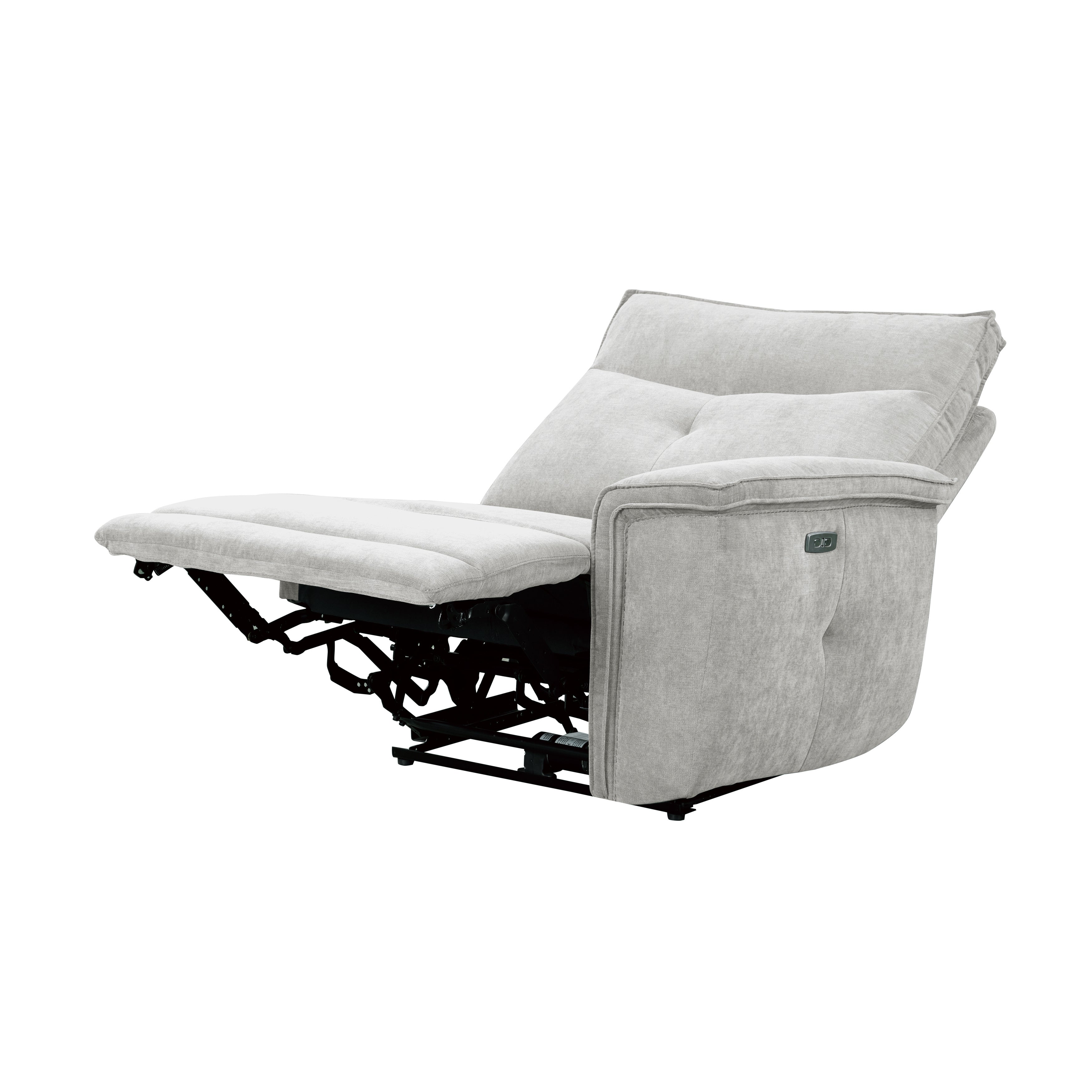 HOM 9509MGY-RRPWH (2/6)Power Right Side Reclining Chair with Power Headrest and USB Port - 9509MGY-RRPWH - Bien Home Furniture & Electronics