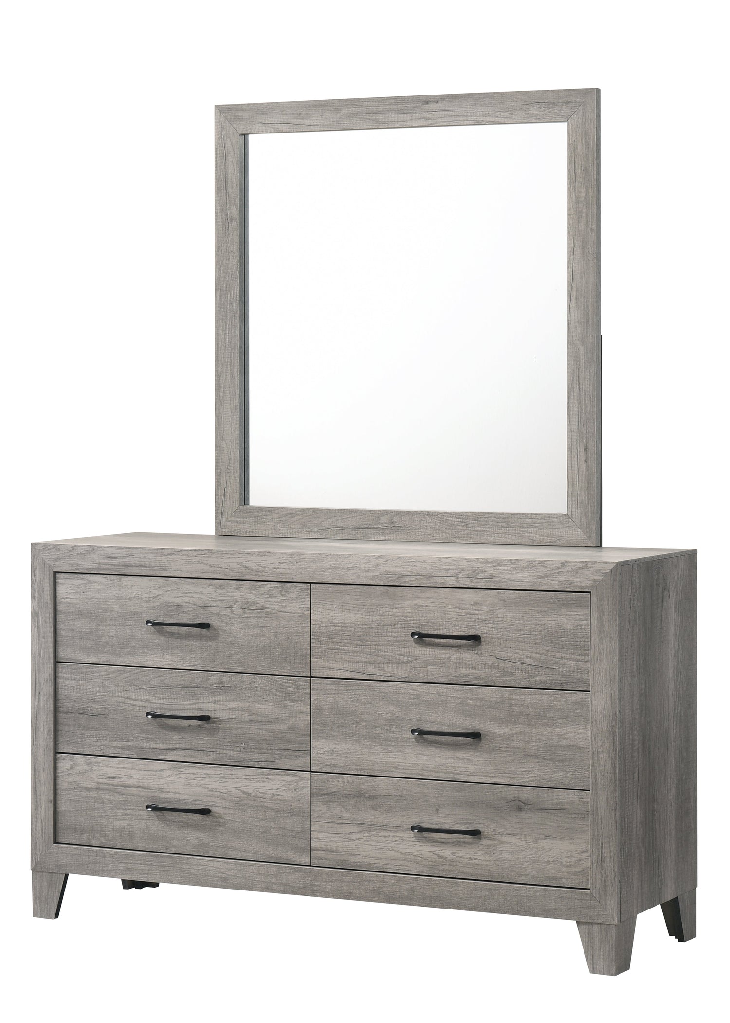 Hopkins Driftwood Bedroom Mirror (Mirror Only) - B9320-11 - Bien Home Furniture & Electronics