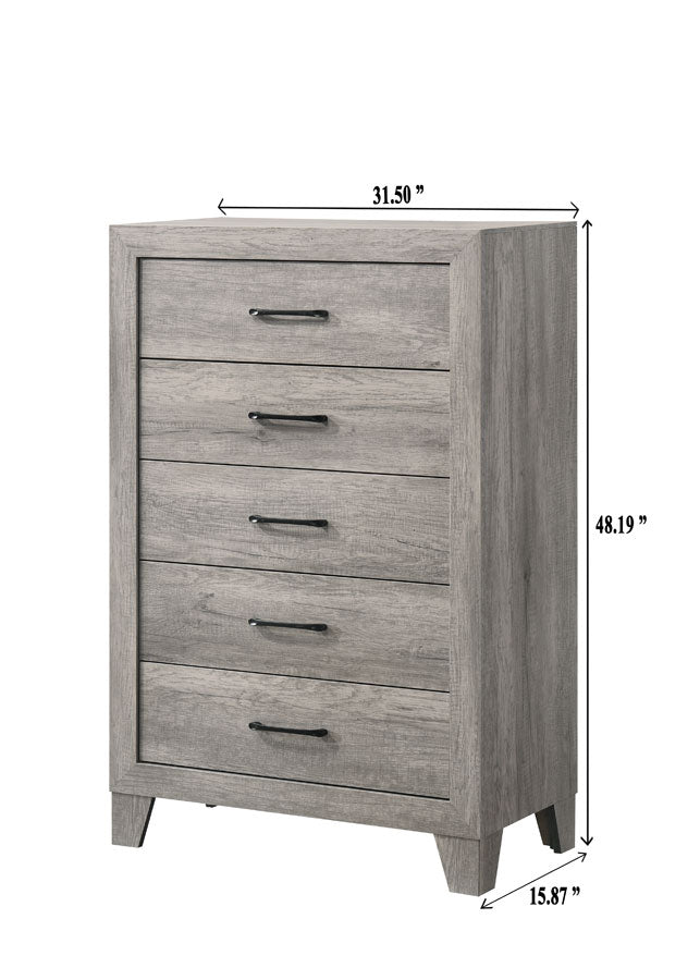 Hopkins Driftwood Chest - B9320-4 - Bien Home Furniture & Electronics
