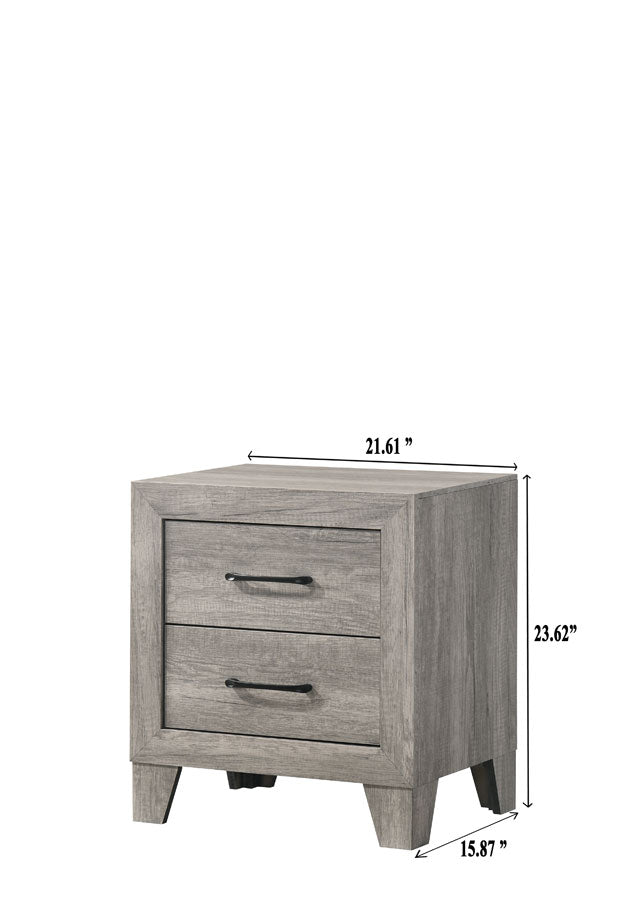 Hopkins Driftwood Nightstand - B9320-2 - Bien Home Furniture & Electronics