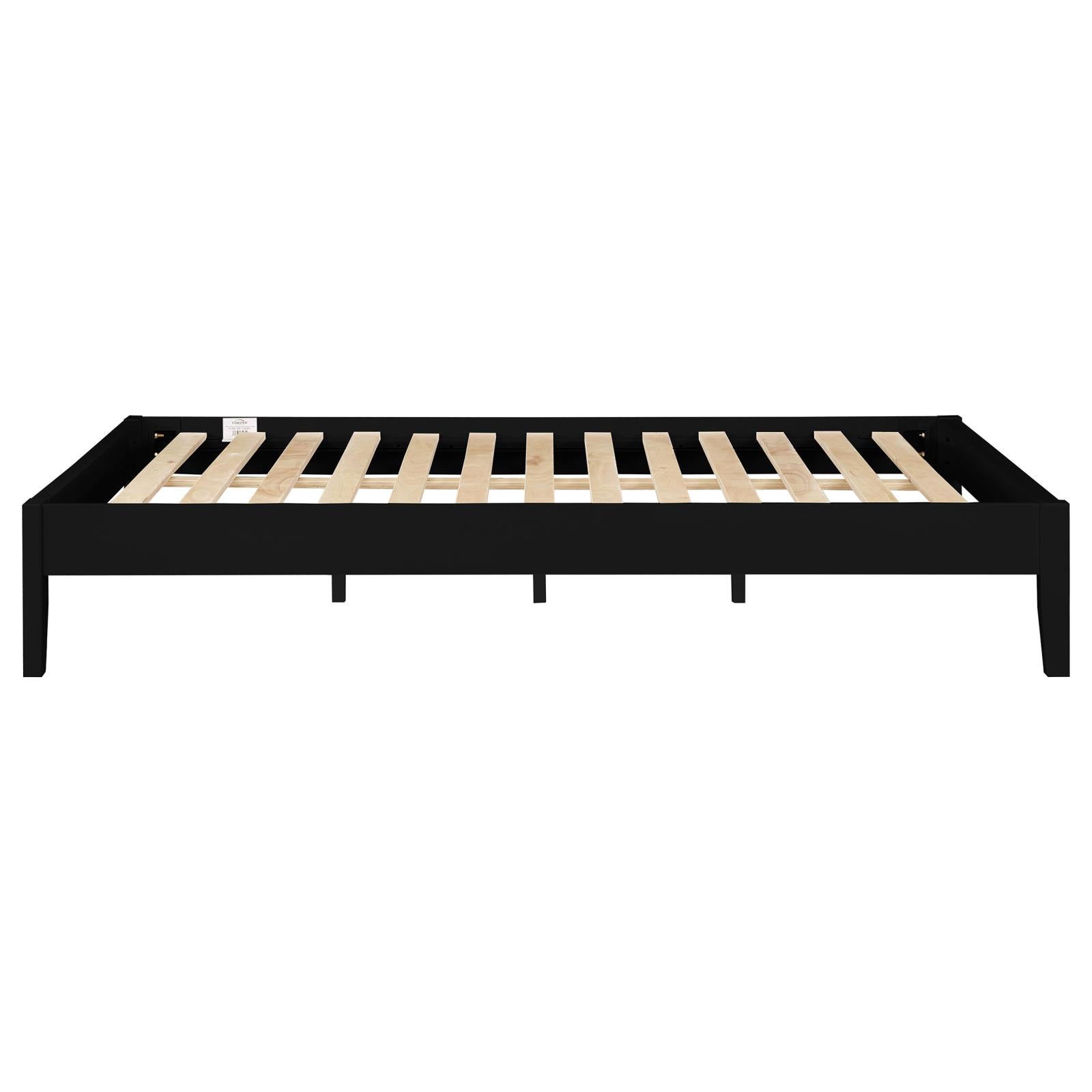 Hounslow Platform Eastern King Bed Black - 306129KE - Bien Home Furniture & Electronics