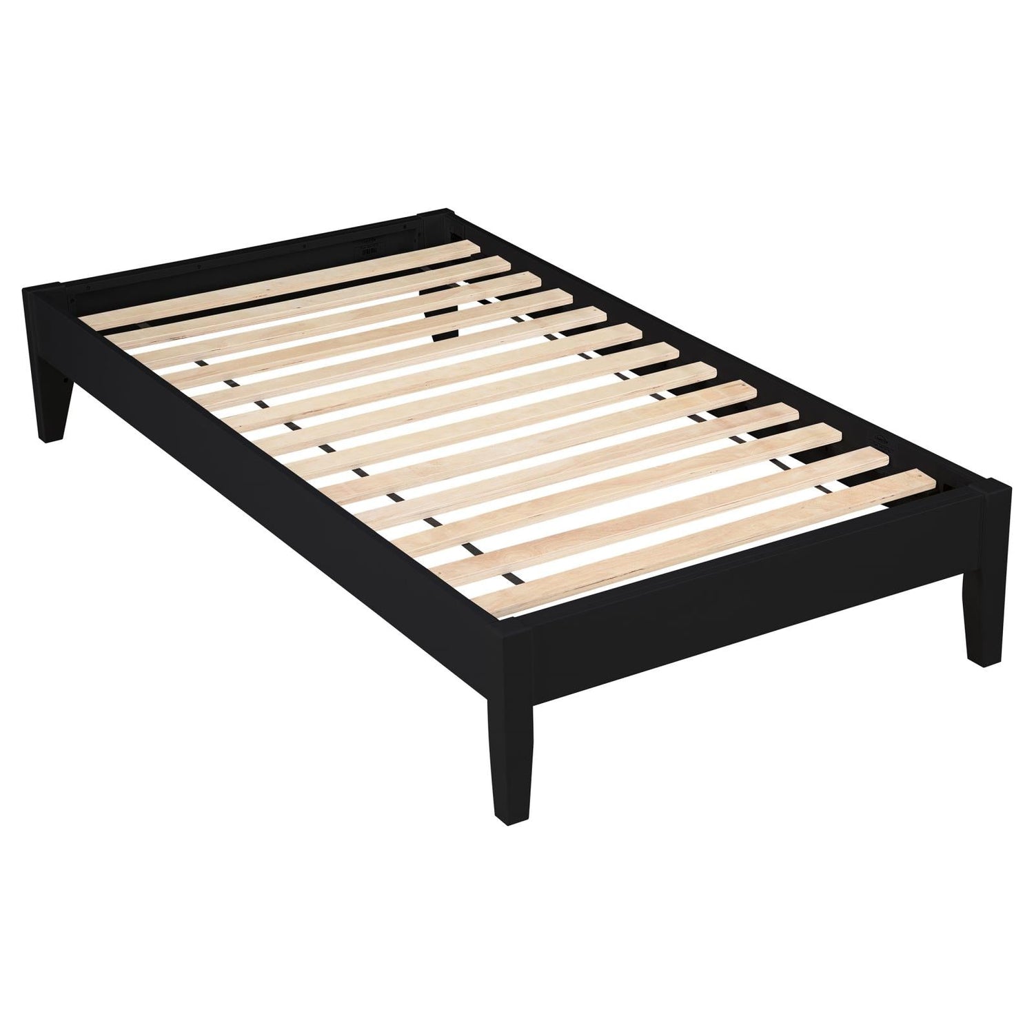 Hounslow Platform Full Bed Black - 306129F - Bien Home Furniture & Electronics
