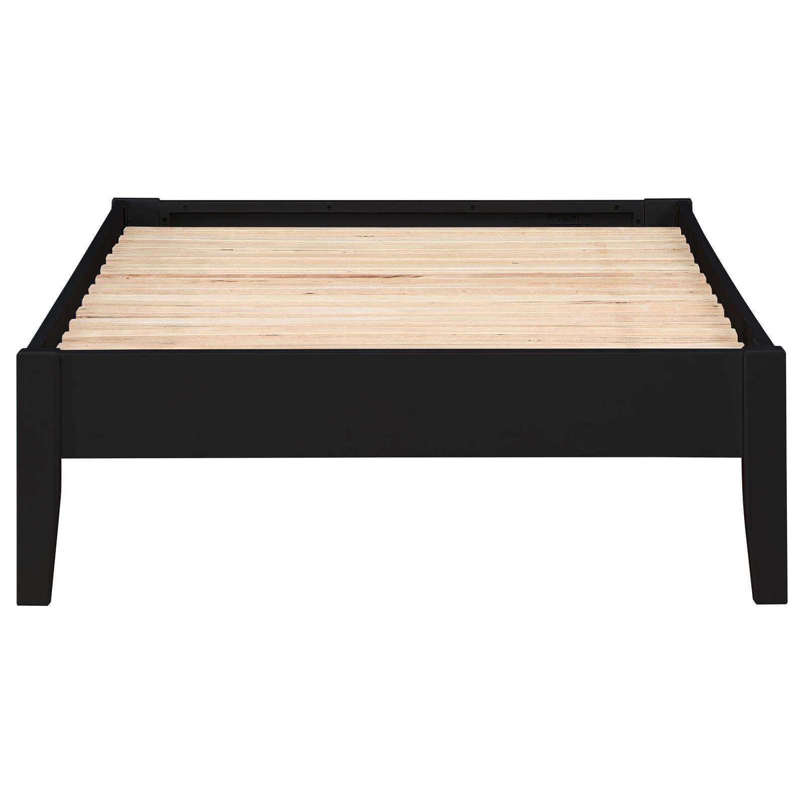 Hounslow Platform Full Bed Black - 306129F - Bien Home Furniture & Electronics