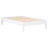 Hounslow Platform Full Bed White - 306128F - Bien Home Furniture & Electronics