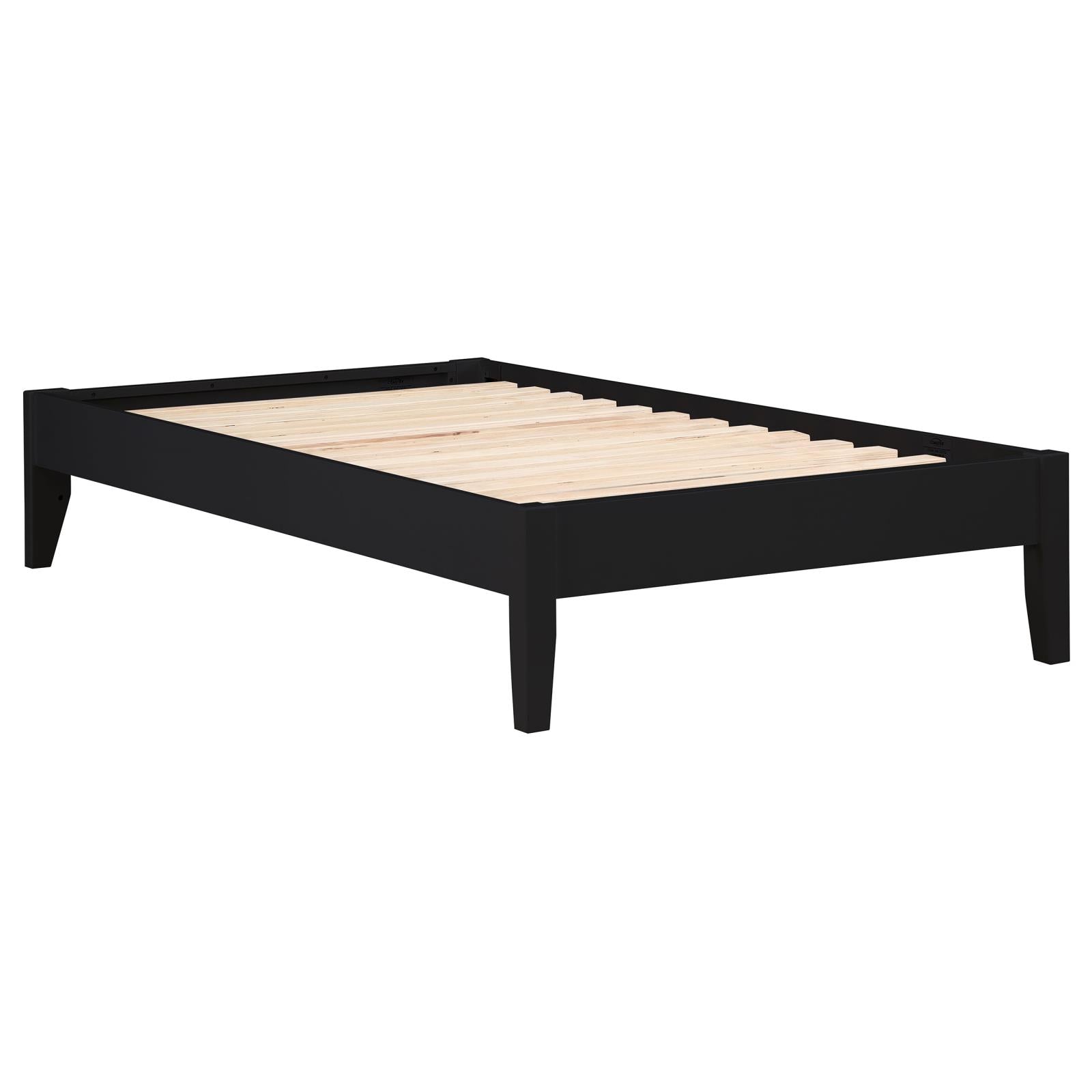 Hounslow Platform Twin Bed Black - 306129T - Bien Home Furniture & Electronics