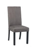 Hubbard Charcoal Upholstered Side Chairs, Set of 2 - 121752 - Bien Home Furniture & Electronics