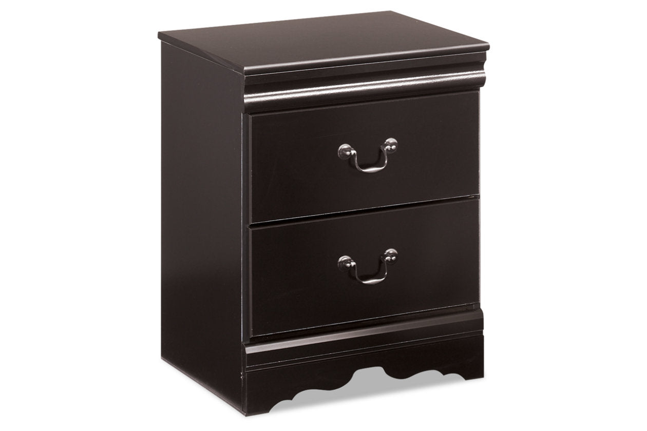 Huey Vineyard Black Nightstand - B128-92 - Bien Home Furniture & Electronics