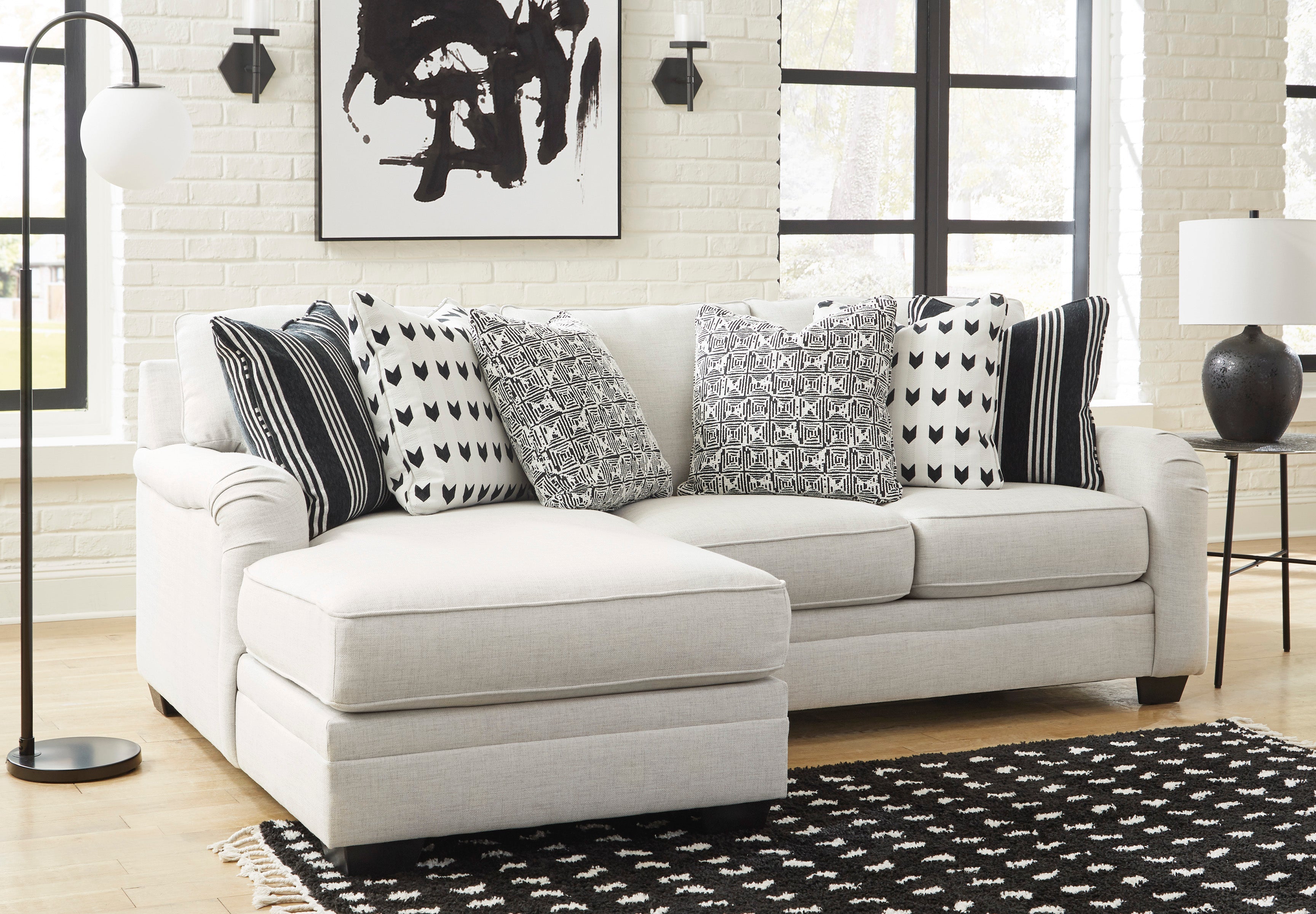 Huntsworth Dove Gray 2-Piece LAF Sectional - SET | 3970216 | 3970256 - Bien Home Furniture & Electronics