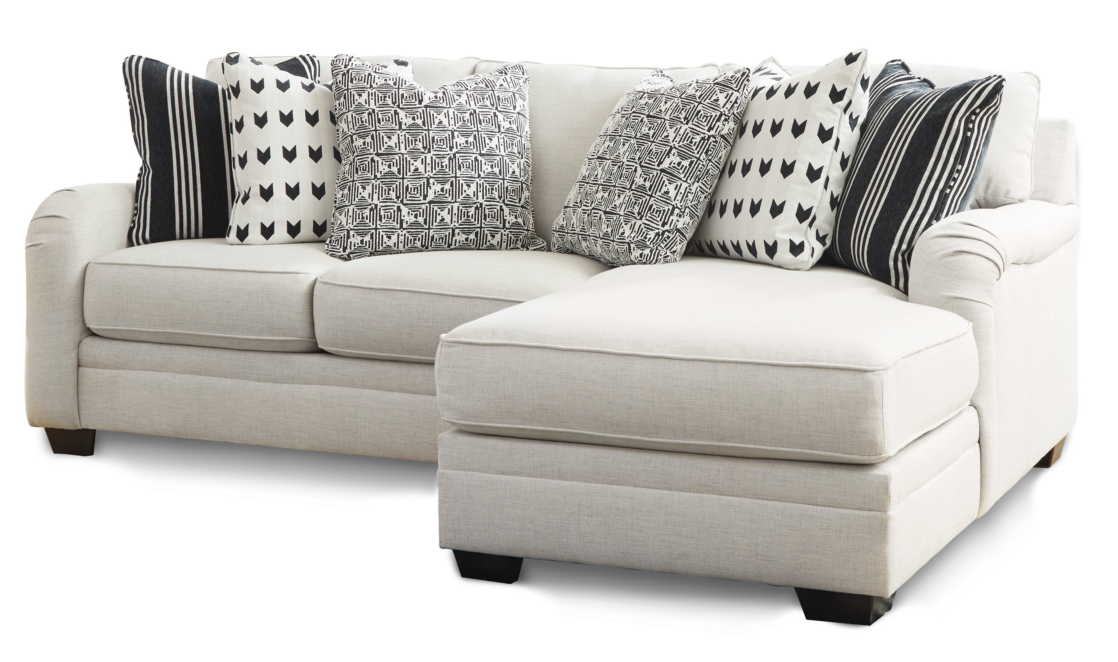Huntsworth Dove Gray 2-Piece RAF Sectional - SET | 3970217 | 3970255 - Bien Home Furniture & Electronics