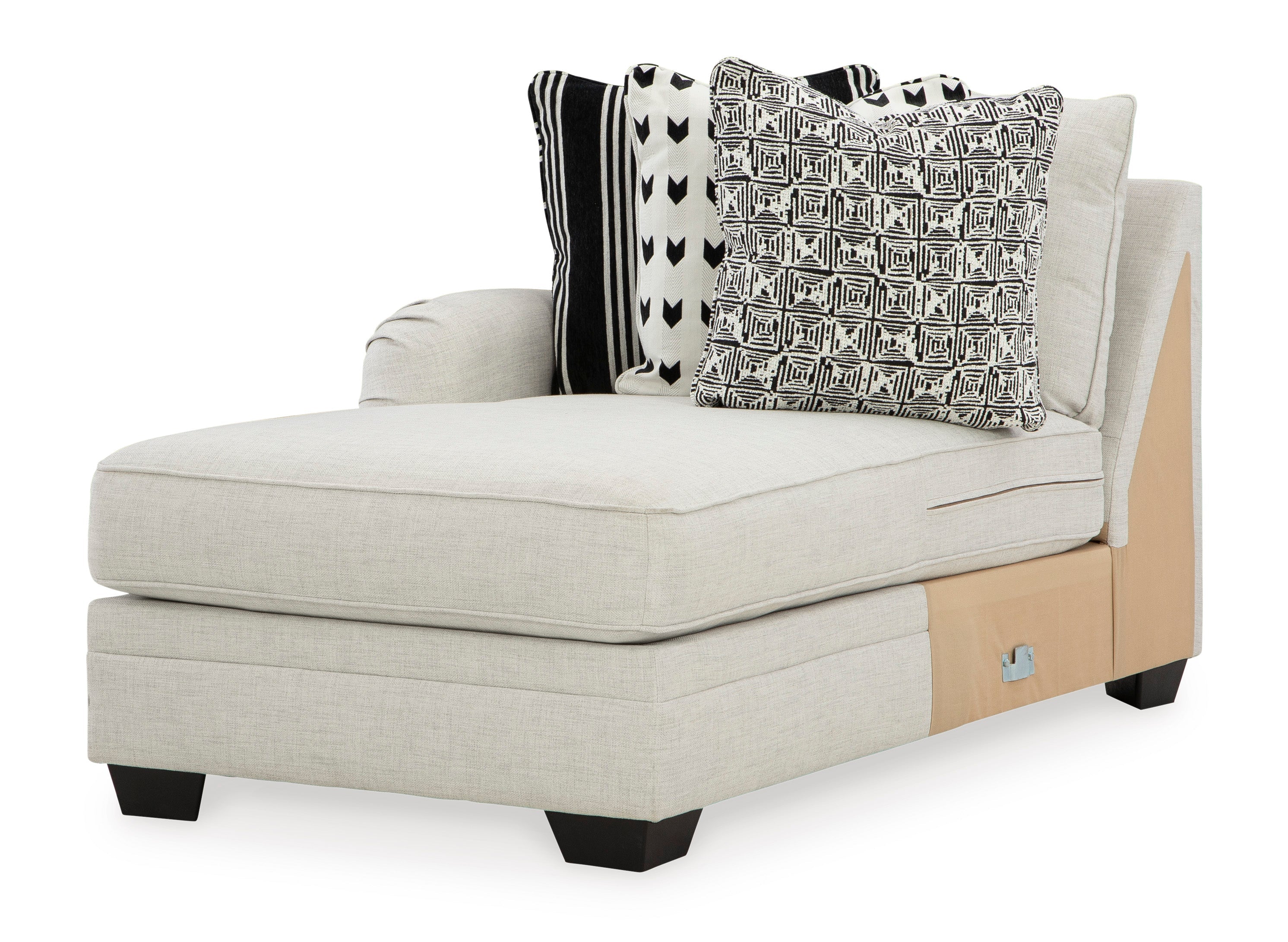 Huntsworth Dove Gray 4-Piece LAF Chaise Sectional - SET | 3970216 | 3970234 | 3970277 | 3970256 - Bien Home Furniture & Electronics